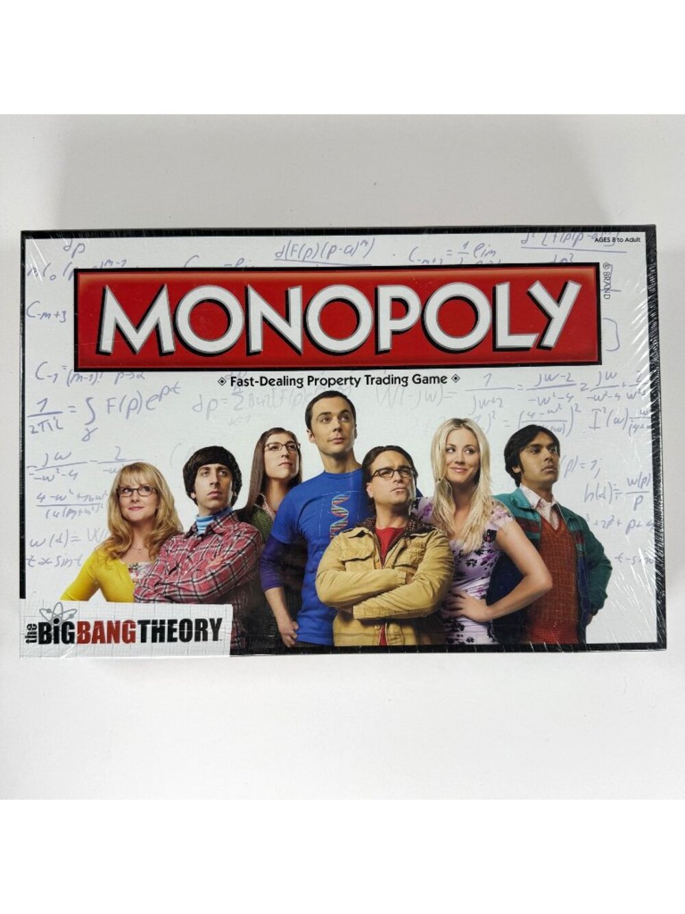 Hasbro The Big Bang Theory Monopoly Board Game USAopoly New Factory Sealed 2014